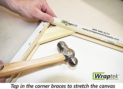 Wraptek- Canvas Stretcher Bars Frame 2 Bar Pack (24") - size: 24"
