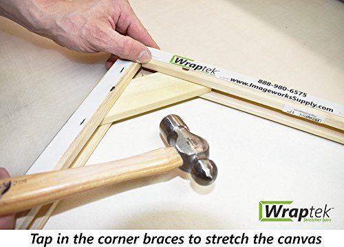 Wraptek- Canvas Stretcher Bars Frame 2 Bar Pack (23") - size: 23"