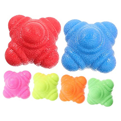 Sosoport 12 pcs Reaction Ball Hand Eye Coordination Training Reaction Training Balls Hand Eye Coordination Balls