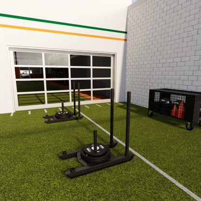Power Systems Granite Series Sled for Strength Conditioning - Push, Pull or Drag - Indoors or Outdoors