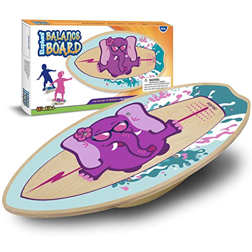 Wood Balance Board | Ages 3-8 | Toddlers and Kids |