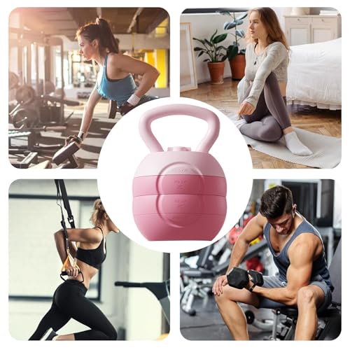 Kettle Bell - Grip Strength Adjustable Weight Tool, Soft Kettlebell | Coated Training Equipment, Ergonomic Handle, Compact Fitness Gear | Home Workouts Muscle Building Conditioning Men Women - color: 8kg