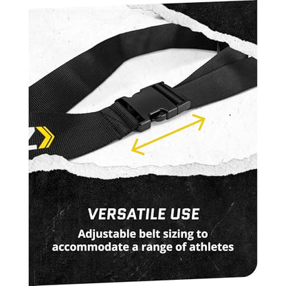 Adjustable Dual Agility Training Belt with Audible Feedback - Versatile Speed and Reaction Drill Trainer for Baseball, Softball, and Multi-Sport Agility