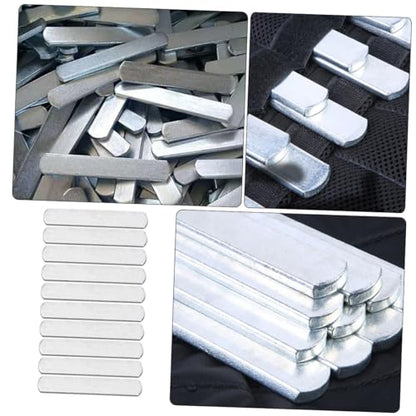TOYANDONA 10pcs Weighted Steel Plates for Fitness Training Metal Weight Vest Electroplated Finish for Strength Training and Workout Accessories