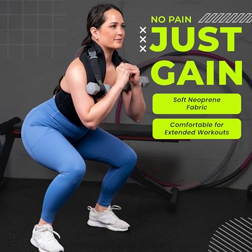 Adjustable Hip Thrust Belt for Dumbbells, Kettlebells & Plates | Slip-Resistant Padding For Hip Protection | Portable & Comfortable Booty Belt For Women | Ideal For Gym, Home & On-The-Go Workouts