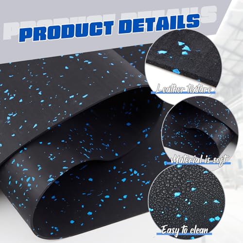 Rubber Workbench Mat 24 x 60 Inch / 5 x 2 Feet, Heavy-Duty Work Bench Mat, Shock-Absorbing, Non-Slip, Easy Clean, Cuttable, for Protect Tool Workbench from Paint Woodwork Garage Craft Build