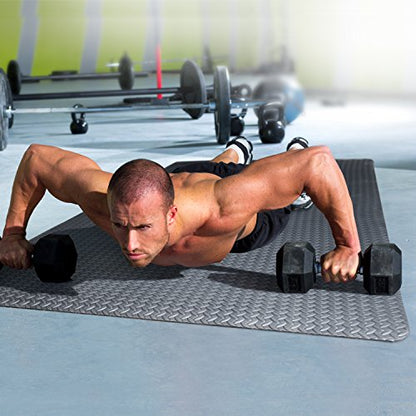 CAP Barbell Roll Up Antimicrobial EVA Foam Mat
