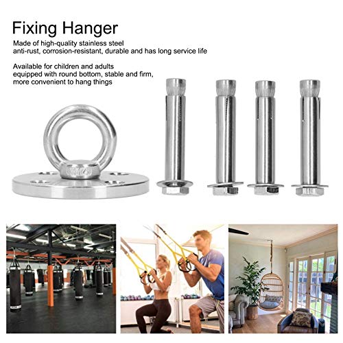 Ceiling Mounts Cast Stainless Steel Swing Hangers, Wall Ceiling Mount Bracket for Suspension Strap Trainer, Ceiling Anchor Swing Hardware, Yoga Swing,Hammock