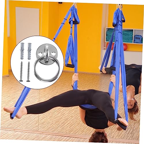 VICASKY Wall Mount Suspension Anchor for Suspension Straps Gymnastic Rings and Yoga Swings Fixed Disk Bracket
