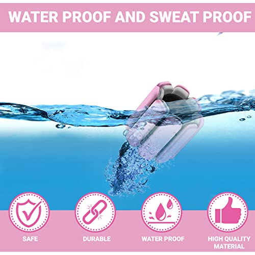 Wearable Wrist & Ankle Weights, Set of 2 (1 LB ea.), Adjustable Arm Weights Set, Weight Loss Bracelet, For Running, Walking, Jogging, Jumping, Yoga, Dance, Pilates, Aerobics, Strength Training, Women/Man. - color: Pink