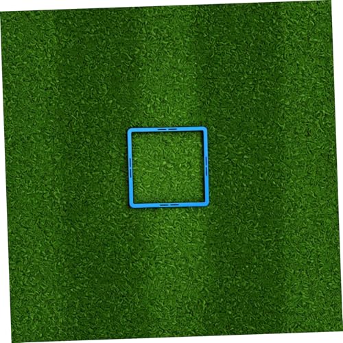 6pcs Portable Soccer Training Rings Agility Squares for Football Speed and Agility Training Equipment Goal Ring Lawn for Football