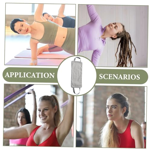 Garneck Canvas Weight Training Sandbag for Fitness and Yoga Adjustable Workout Sandbag with Handles 10kg Capacity Suitable for Strength Training and Rehabilitation