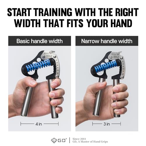 GD IRON GRIP 70 Hand Grip Strengthener (Adjustable hand grip) Wrist and Forearm Strength Trainer Hand Strengthner