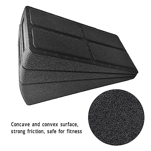 Slant Board for Heel Elevated Squat, Calf Stretching with 3 Heights, EPP Workout Board Foot Supports Incline Equipment Planted Fasciitis Ankle Stretch Bars Strength