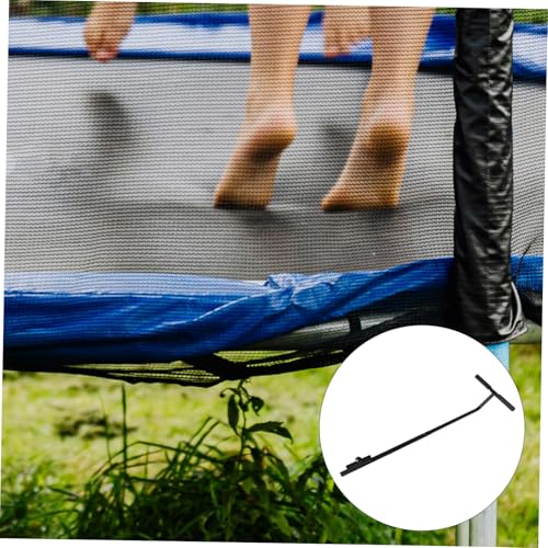 Holibanna Trampoline Single Handle Bar Accessory for Mini Fitness Trampoline Replaceable and Convenient Design for Enhanced Balance and Safety During Jumping Workouts