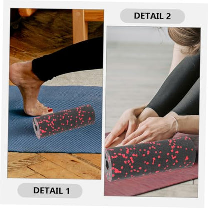 LIOOBO 2pcs Balance Yoga Roller Compact Muscle Massage Roller for Travel for Back Leg Arm Pain Relief