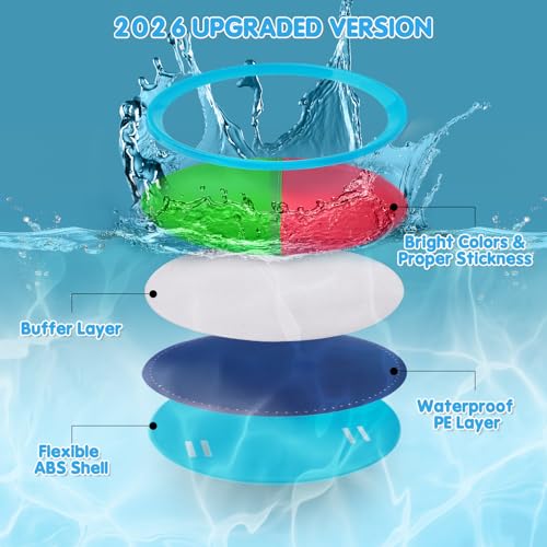 Toss and Catch Ball Game Outdoor Toys for Kids Yard Games Beach Toys Outside Games for 3 4 5 6 7 8 9 10 Year Old Boys Girls (Upgraded) - style: 4 Paddles 4 Balls