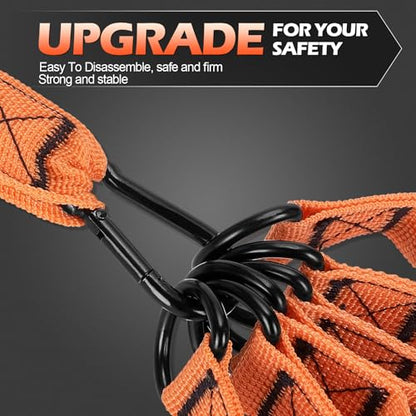 Resistance Bands with Handles, 300 LBS Heavy Duty Exercise Bands for Working Out, Fitness Bands with Door Anchor & Ankle Straps for Men & Women's Heavy Resistance Training, Yoga, Physical Therapy