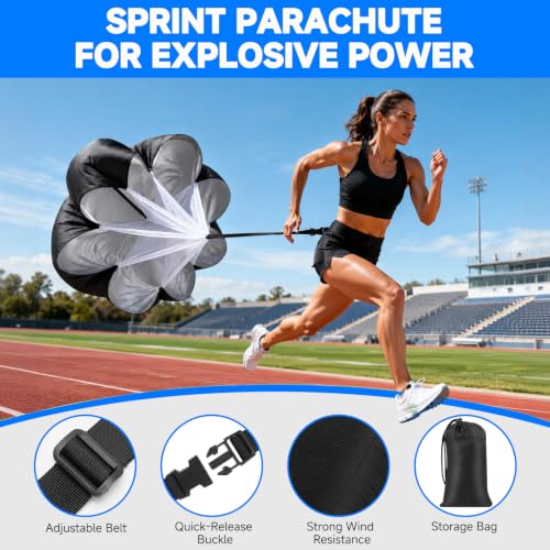 Agility Ladder, Soccer Football Training Equipment Agility & Speed Training - color: Blue