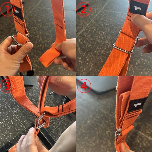 Pull-Up Assist Band with Adjustable Resistance – Heavy-Duty 400 lbs Elastic Power Bands for Chin-Up Training, Home Gym & Indoor Exercise – Ideal for Beginners, Students, and Adults (Orange)