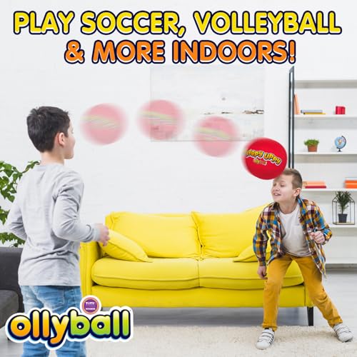Keepy Uppy The Patented Shock-Absorbing Indoor Kickball for Full-Force Bouncy Indoor and Outdoor Play