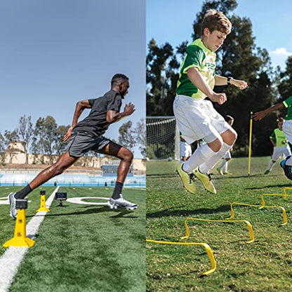 SKLZ Agility Training Set: 6X Hurdles and Speed Gates, Boost Speed, Agility, and Coordination!