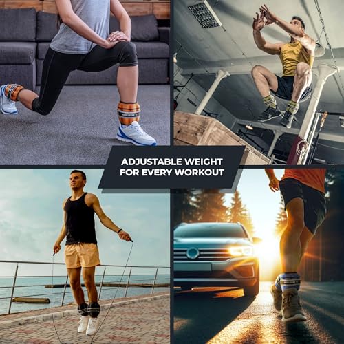 Adjustable Ankle Weights for Women & Men – 1 Pair (2–10 lbs) Wrist, Arm & Leg Weights for Gym, Yoga & Home Workouts – Secure Fit Strap Design – Durable Fitness Training Equipment - color: Moss Green