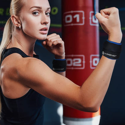 Wrist Weights Running Stylish Bracelet Pair of Weights Set of 2 Jogging Cardio Weight to Strengthen The Hands Forearm - style: 2 Lb (Black - Blue)
