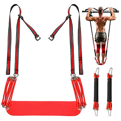 SYNTECSO 220-440Lbs Pull Up Assistance Bands - Heavy-Duty Pull Up Resistance Bands for Chin-up Workout