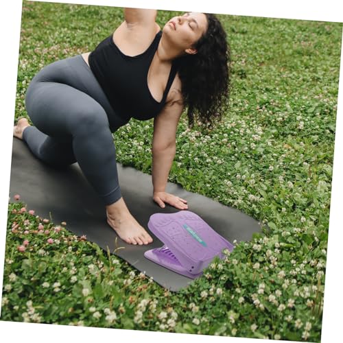 Toyvian Folding Stretch Board for Home Fitness Inclined Pedal for Body Stretching Sturdy Non-Slip Design for Calf and Leg Stretching Compact Exercise Equipment
