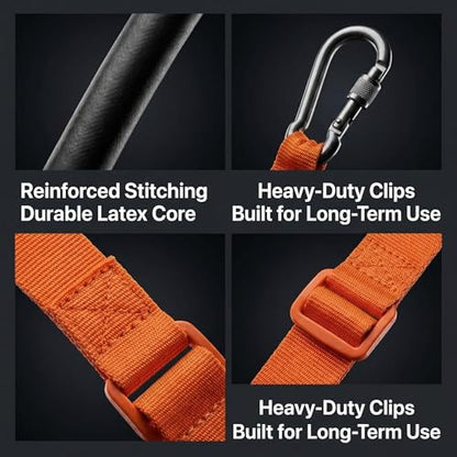 Pull Up Assistance Bands, Heavy Duty Adjustable Resistance Bands for Pull Up Bar WorkoutStrength Training Bands for Home Gym, Calisthenics, Body Stretching & Pull-Up Bar