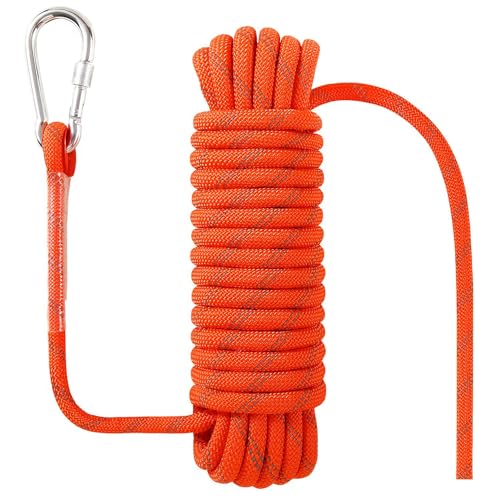 5/8 in (16mm) x 32 ft (10Meter) Marine Floating Rope for Boating, Fishing, Rafting, Camping, Hiking, Hunting, Anchor, Mooring, Dock Lines, Kayak, Canoe, Rescuing Reflective Red - size: 5/8" x 32'