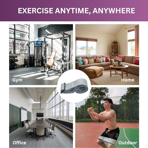 Adjustable Fabric Resistance Bands, Non-Slip Exercise Bands for Men and Women, Perfect Workout Bands for Glutes and Lower Body Training - 1 Pack