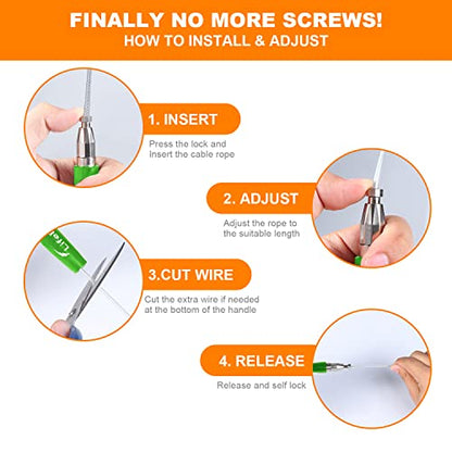 Jump Rope, High Speed Weighted Jump Rope - Premium Quality Tangle-Free - Self-Locking Screw-Free Design - Jump Ropes for Fitness - Skipping Rope for Workout Fitness, Crossfit & Home Exercises - color: Green