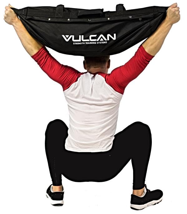 Vulcan Sandbag Trainer – Adjustable Heavy-Duty Workout Sandbag for Strength Training and Functional Fitness | 1050D Ballistic Nylon, Reinforced Filler Bags, Multi-Grip Handles for Cross-Training - size: Medium