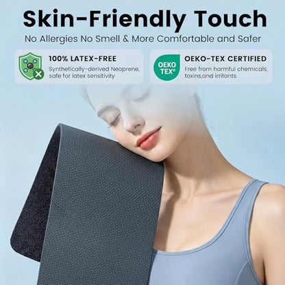Waist Trainer for Women Lower Belly Fat, Sweat Band for Stomach Weight Loss, Sweat More, Increase Core Stability