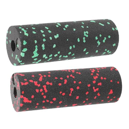 LIOOBO 2pcs Balance Yoga Roller Compact Muscle Massage Roller for Travel for Back Leg Arm Pain Relief