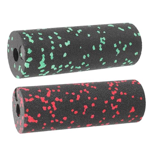 LIOOBO 2pcs Balance Yoga Roller Compact Muscle Massage Roller for Travel for Back Leg Arm Pain Relief