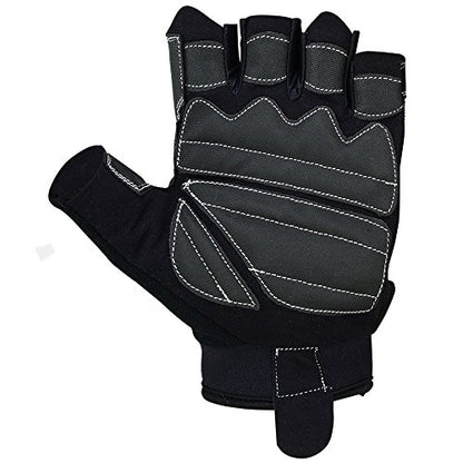 MRX Weightlifting Gloves for Men and Women Gym Workout Bodybuilding Strength Training Weight Lifting Grip Glove with Padded Palm