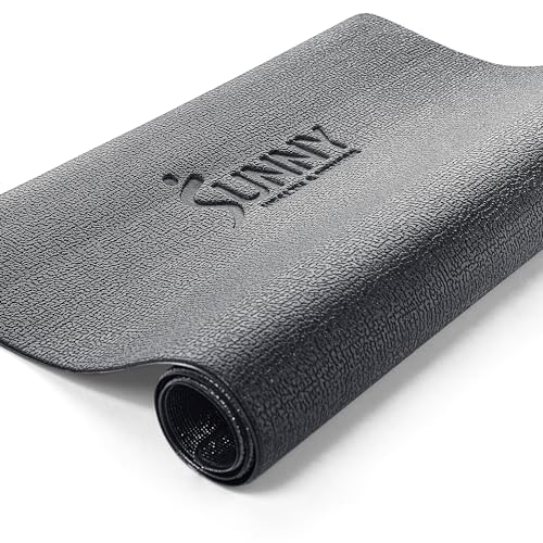Sunny Health & Fitness Equipment Mats, Home Gym Floor Protection, 4 Sizes - style: Extra Small 30”