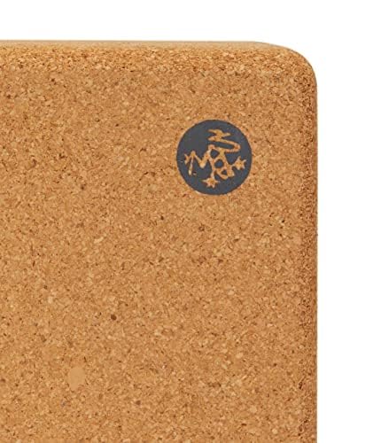 Manduka Yoga Block - Fine-Grain Block, Yoga Equipment, Home Gym Accessory, Pilates Tool, Lightweight for Travel, Extra Firm Workout Accessory with Comfortable Edges - size: 3" x 4" x 8.5"