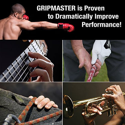 Prohands Gripmaster Hand Exerciser, Finger Exerciser (Hand Grip Strengthener), Spring-Loaded, Finger-Piston System, Isolate & Exercise Each Finger