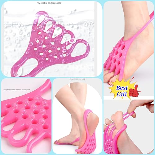 Toe Resistance Bands Strong Loop- Toe Stretcher -Toe Bands - color: blue