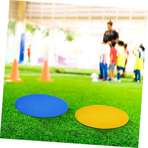 Holibanna 6Pcs Non Slip Floor Dots Agility Training Markers Spot Markers for Soccer Practice Gym Classroom Sports Activities