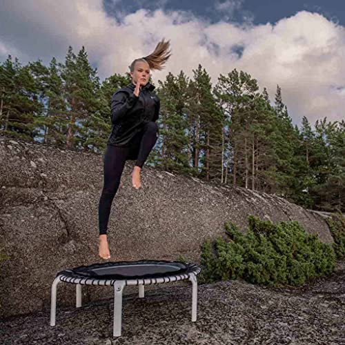 Acon FIT 44in Trampoline Round, White, Mini Fitness Rebounder