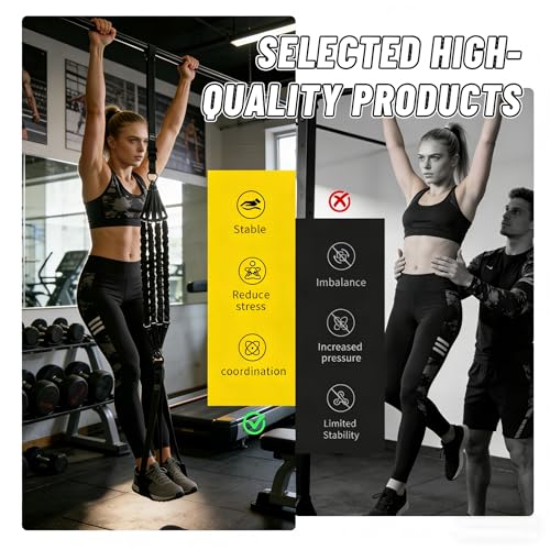 Pull Up Assistance Bands, Heavy Duty Resistance Bands for Pull Up Bar, 75-300lbs Adjustable Assist Bands with 5 Loop Bands & Cooling Towel, Home Gym Fitness for Men Women