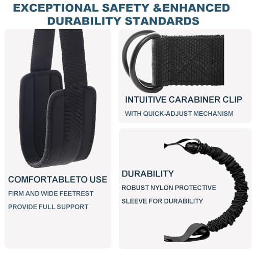 Pull Up Assistance Bands, Adjustable Heavy Duty Assisted Bands for Pull Ups - color: Black