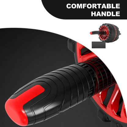 GALPADA Anti-Skid Ab Roller Wheel for Men and Women with Knee Pad Thickened Abdominal Exercise Roller for Core Strength Stomach and Back Workout 7.08X7.08X5.90In