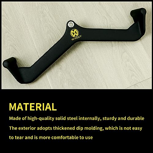 LAT Pulldown Attachment,Back Tricep Bar Strength Training,Handle Grips LAT Pull Down Bar Press Down Exercises,Cable Machine Accessories, Cable Back Attachments for Home Gym - style: Style 001