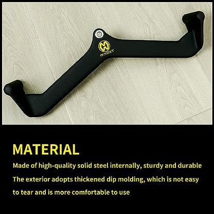 LAT Pulldown Attachment,Back Tricep Bar Strength Training,Handle Grips LAT Pull Down Bar Press Down Exercises,Cable Machine Accessories, Cable Back Attachments for Home Gym - style: Style 001